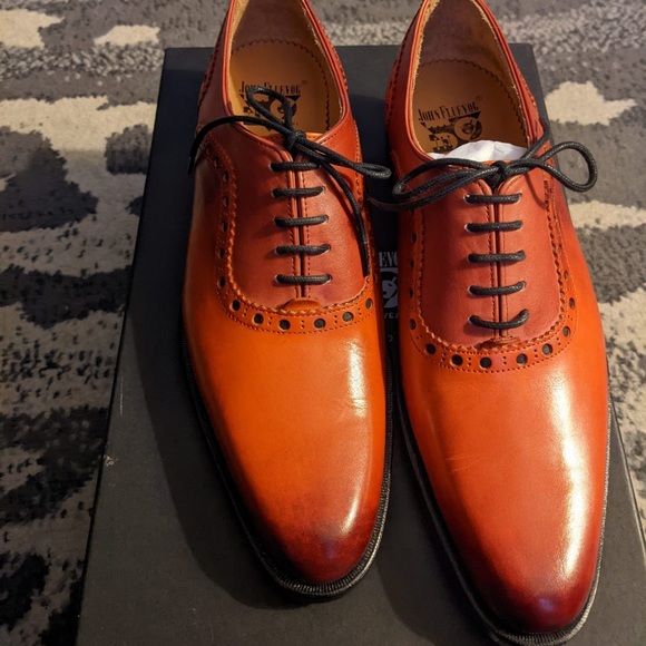 Mens Fluevogs. 8.5 Red ombré. Brand new and unworn - Picture 3 of 3